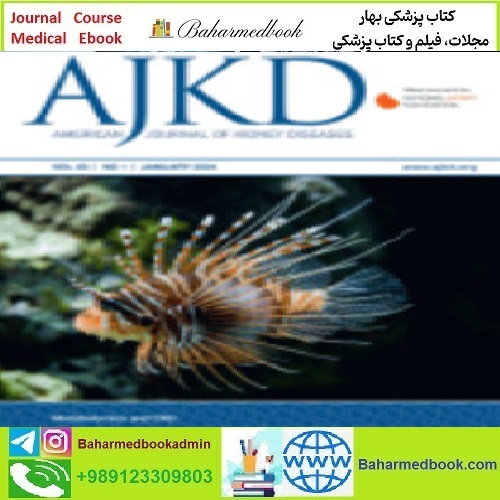 American Journal of Kidney Diseases Volume 83 Issue 1 2024 T