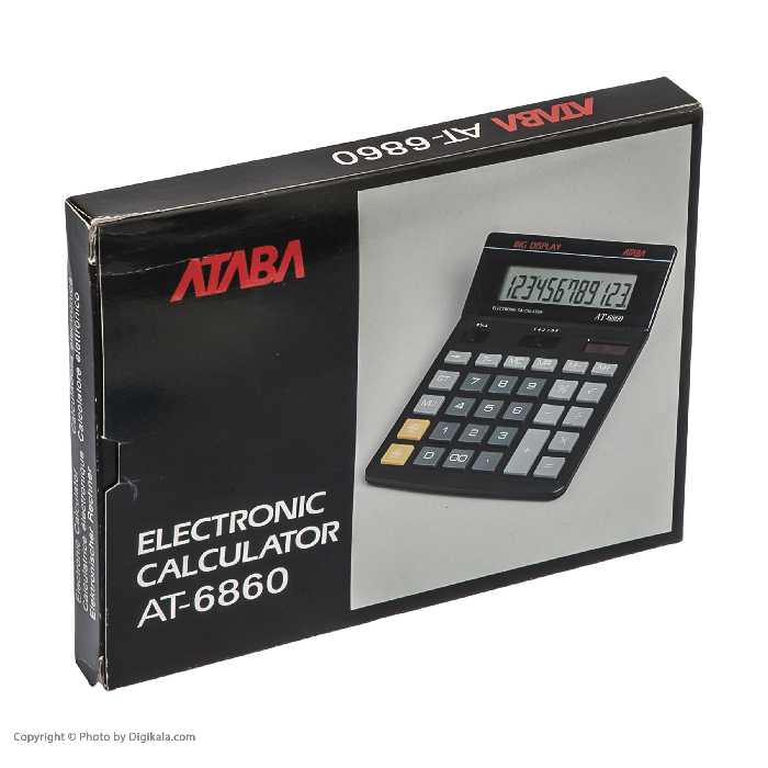 ماشین حساب آتابا مدل AT-6860
