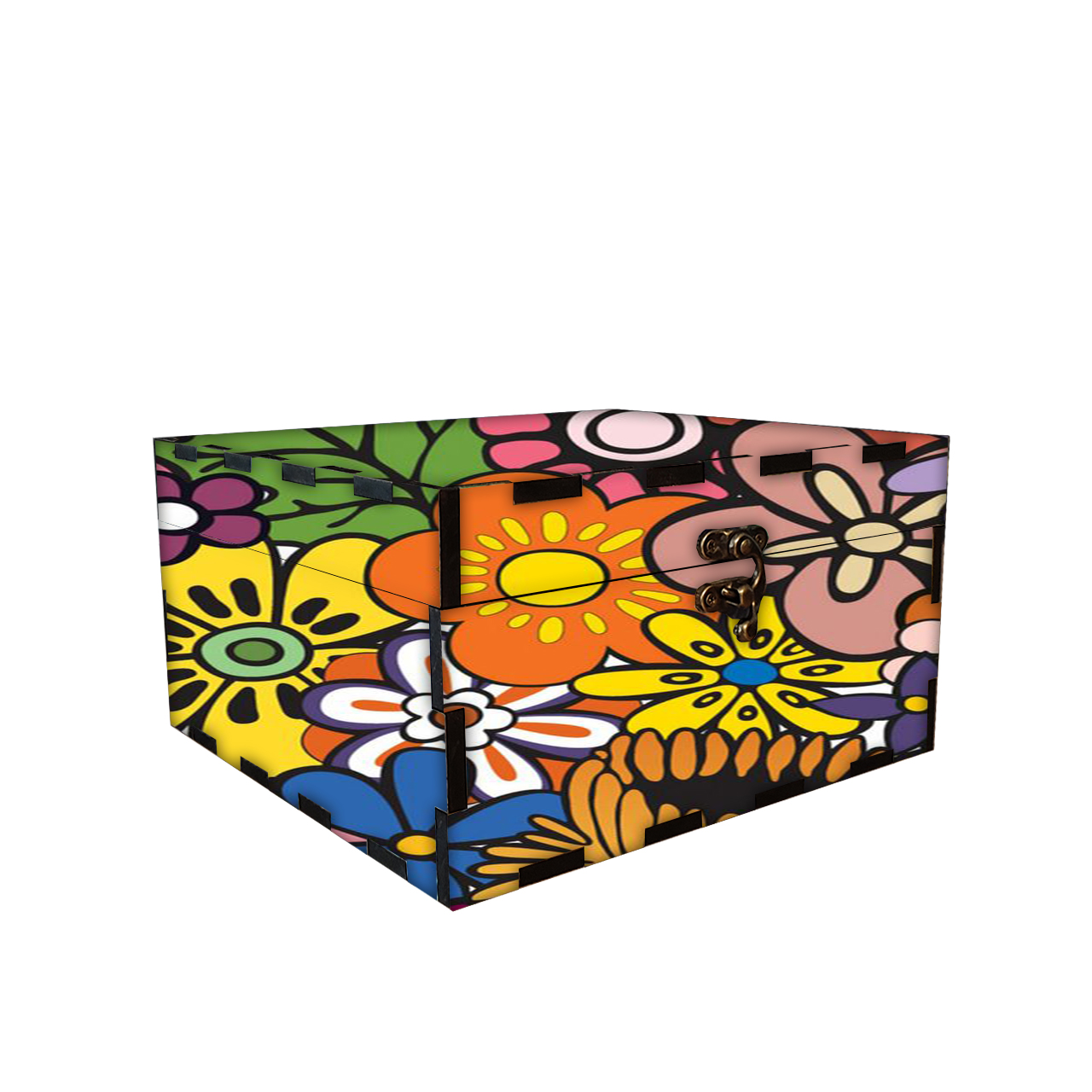 جعبه هدیه مدل گل کد 279