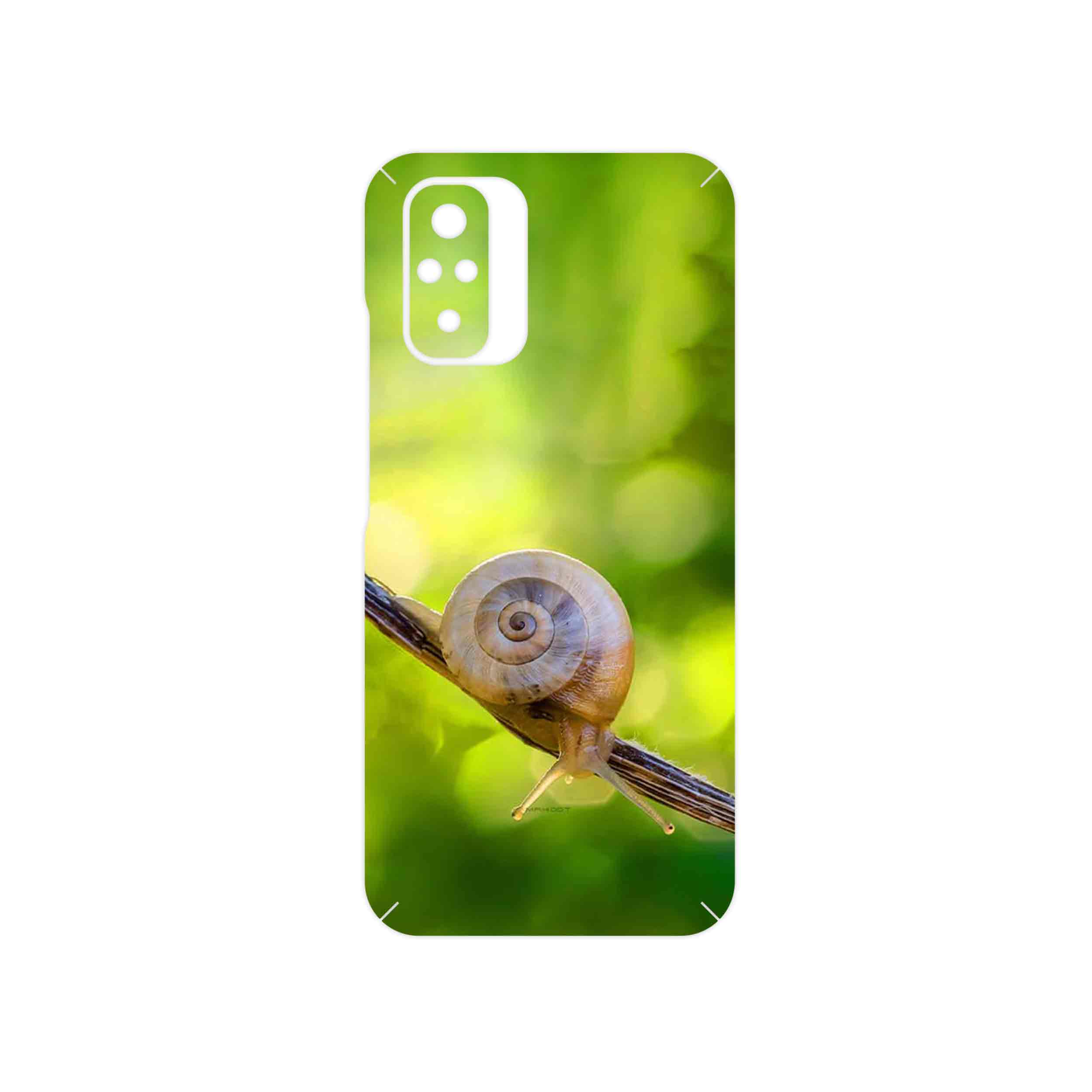 برچسب پوششی ماهوت مدل Snail مناسب برای گوشی موبایل شیائومی Redmi Note 10