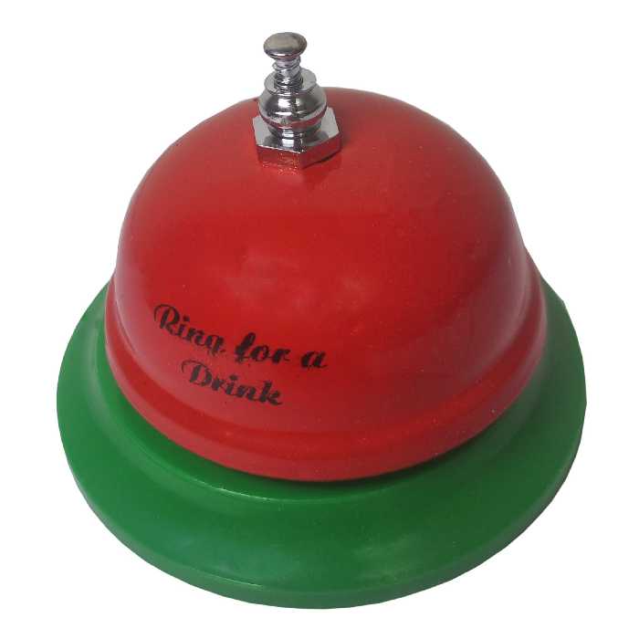 زنگ رومیزی مدل 003 قرمز مناسب برای رستوران و کافه