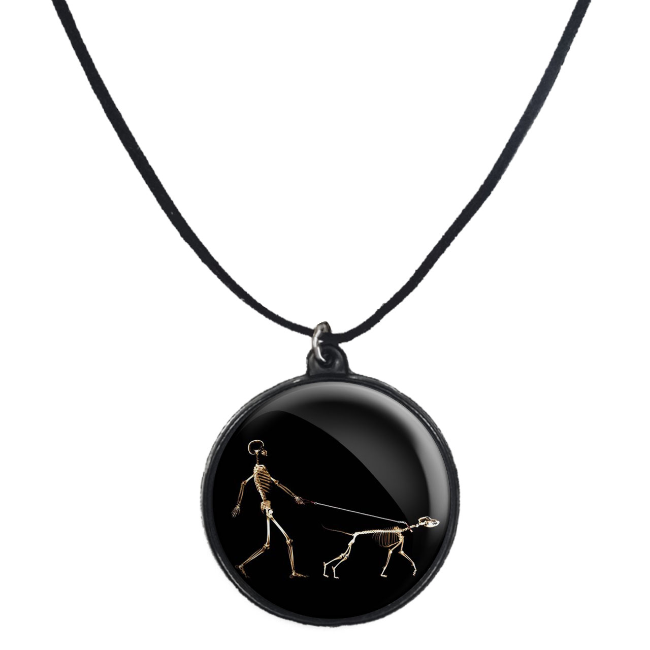 گردنبند پرمانه طرح اسکلت کد pmb.14663