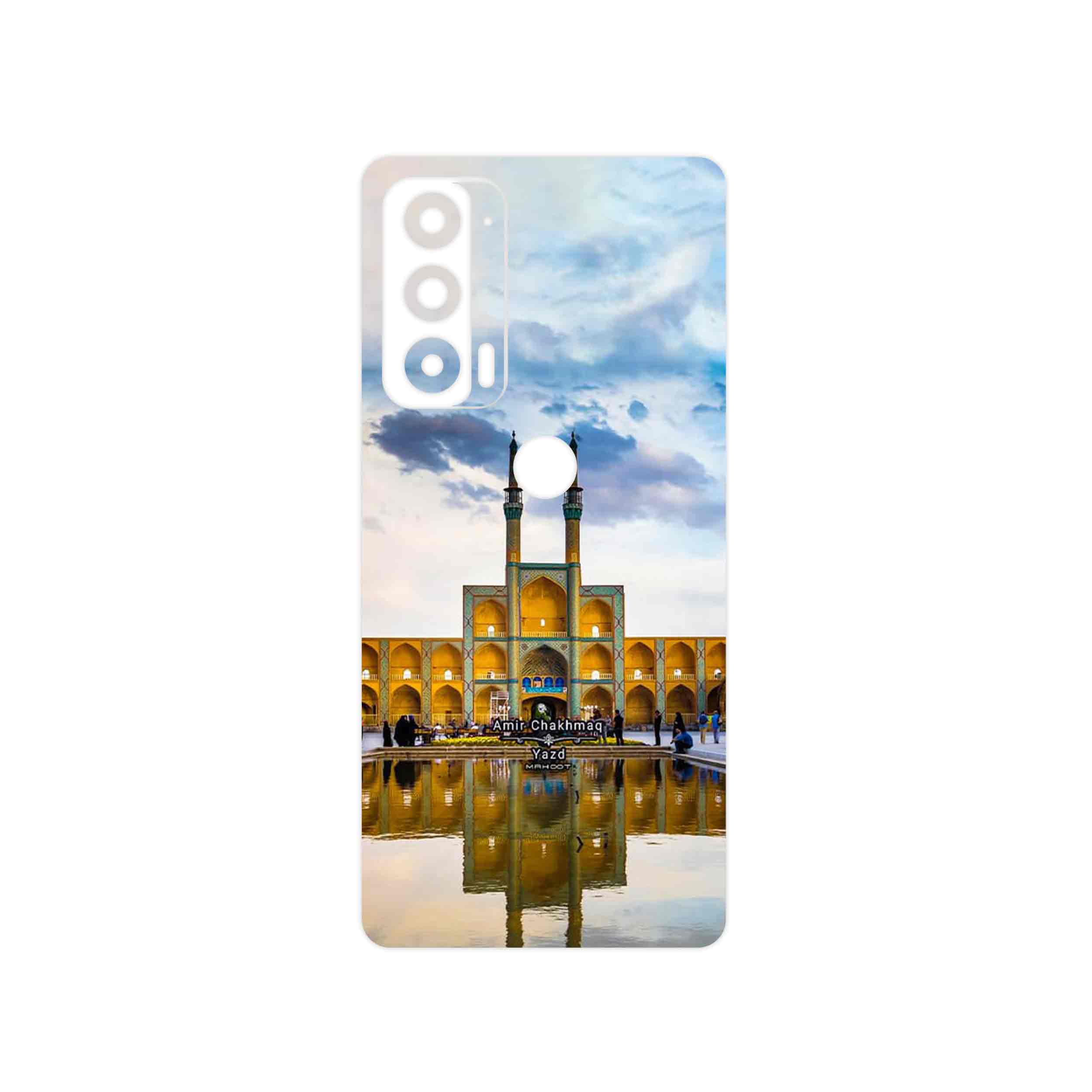 برچسب پوششی ماهوت مدل Amir Chakhmaq Square Yazd مناسب برای گوشی موبایل موتورولا Edge 20
