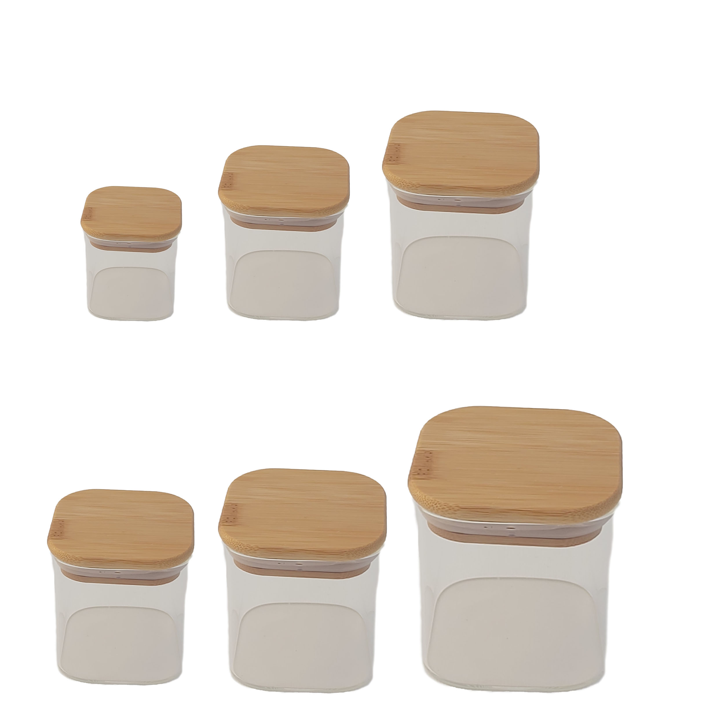 بانکه مدل مربعی مجموعه 6 عددی