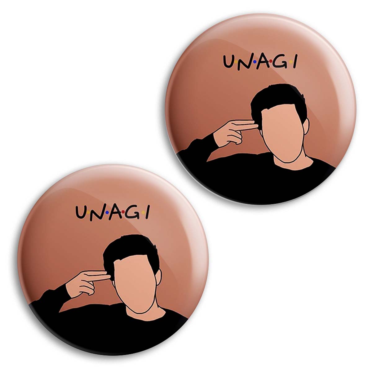  پیکسل پرمانه طرح Friends سریال کد pm2n.18765 مجموعه 2 عددی