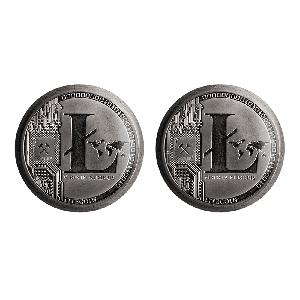 پیکسل خندالو مدل ارز دیجیتال لایت کوین کد 40744074 مجموعه 2 عددی