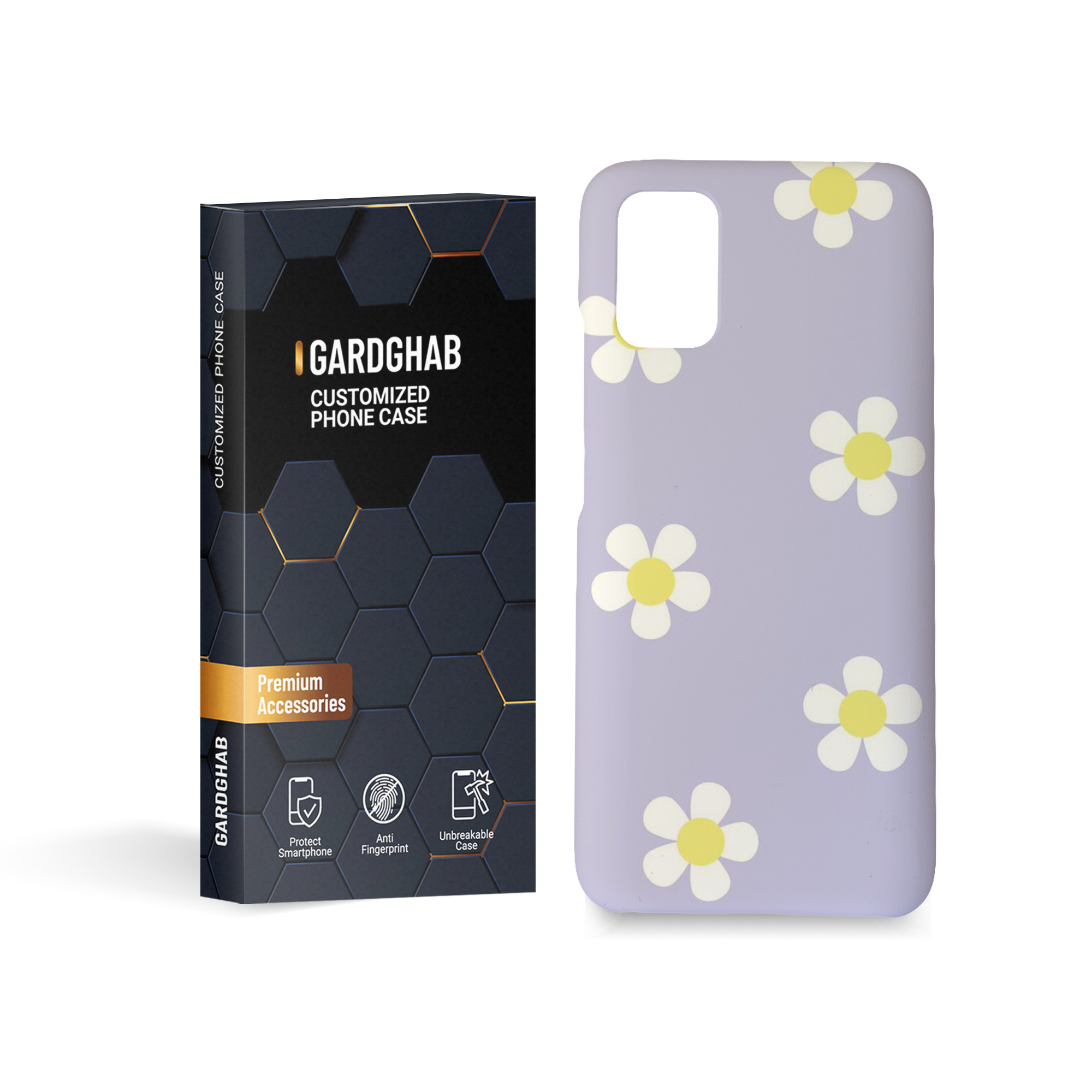 کاور گارد قاب مدل گل مناسب برای گوشی موبایل شیائومی poco m3