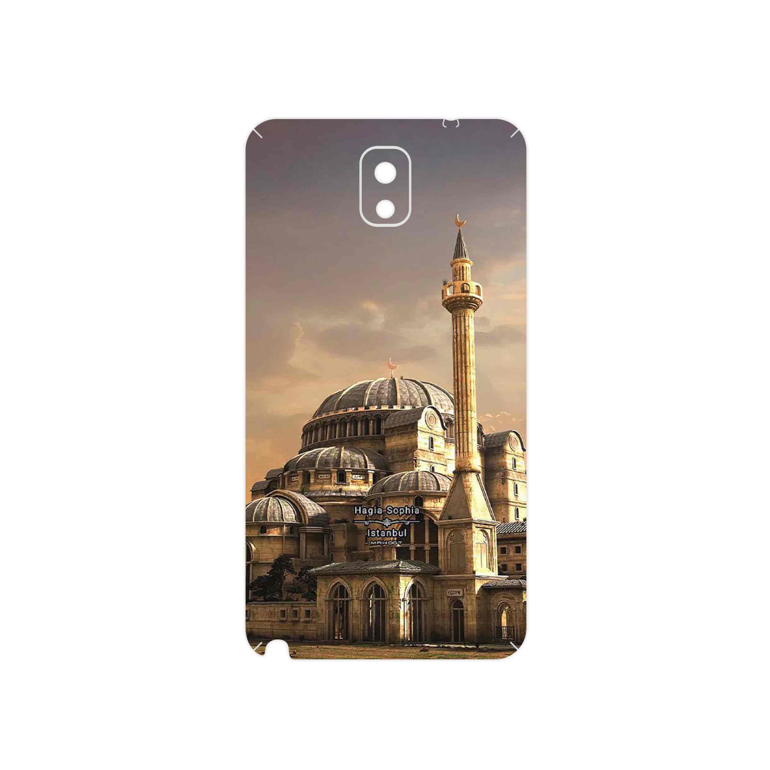 برچسب پوششی ماهوت مدل Hagia Sophia Mosque مناسب برای گوشی موبایل سامسونگ Galaxy Note 3