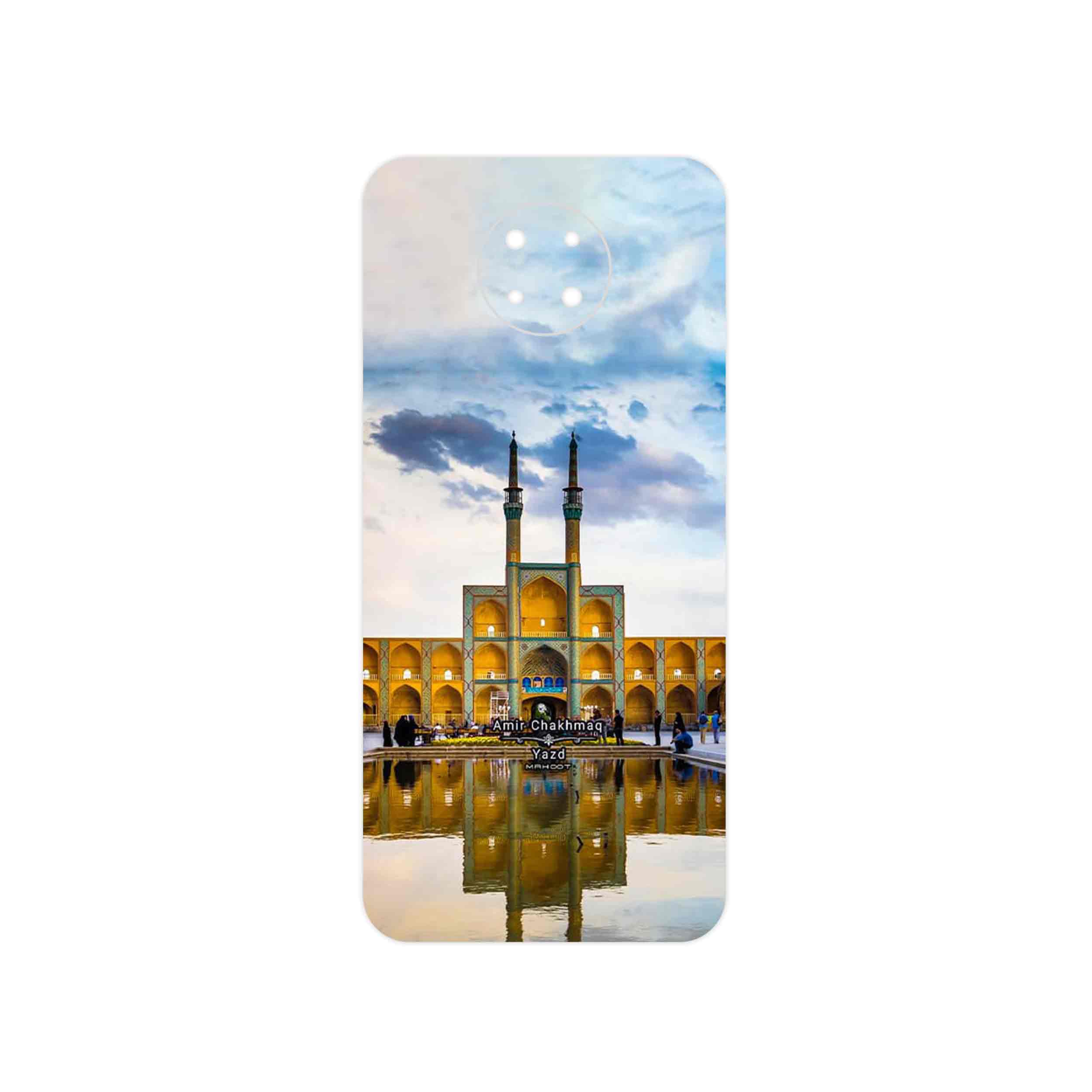 برچسب پوششی ماهوت مدل Amir Chakhmaq Square Yazd مناسب برای گوشی موبایل نوکیا G10