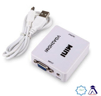 مبدل VGA به HDMI مدل Mini