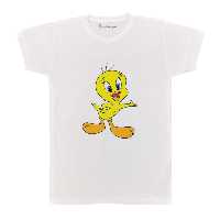 تی شرت بچگانه پرمانه طرح توییتی کد pmt.4371