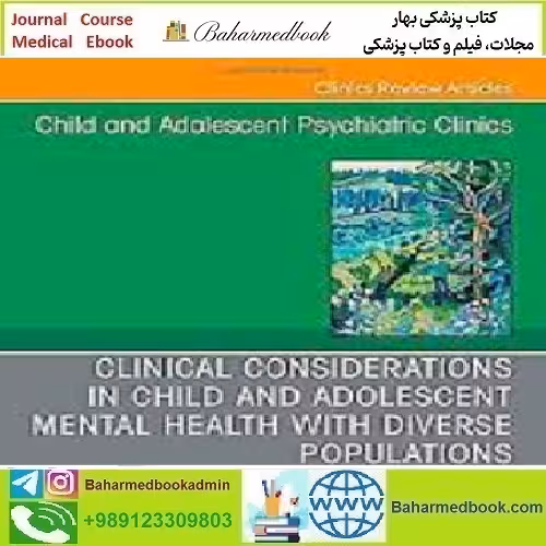 Child and Adolescent Psychiatric Clinics of North America Volume