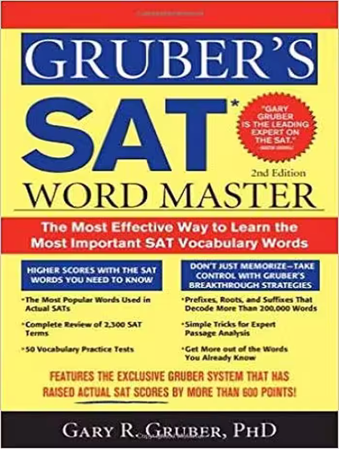 کتاب Grubers SAT Word Master