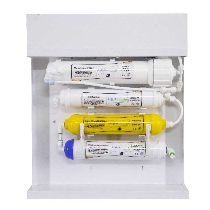 دستگاه تصفیه کننده آب آکوآ اسپرینگ مدل RO-S7-WZ 7001 به همراه فیلتر مجموعه 3 عددی