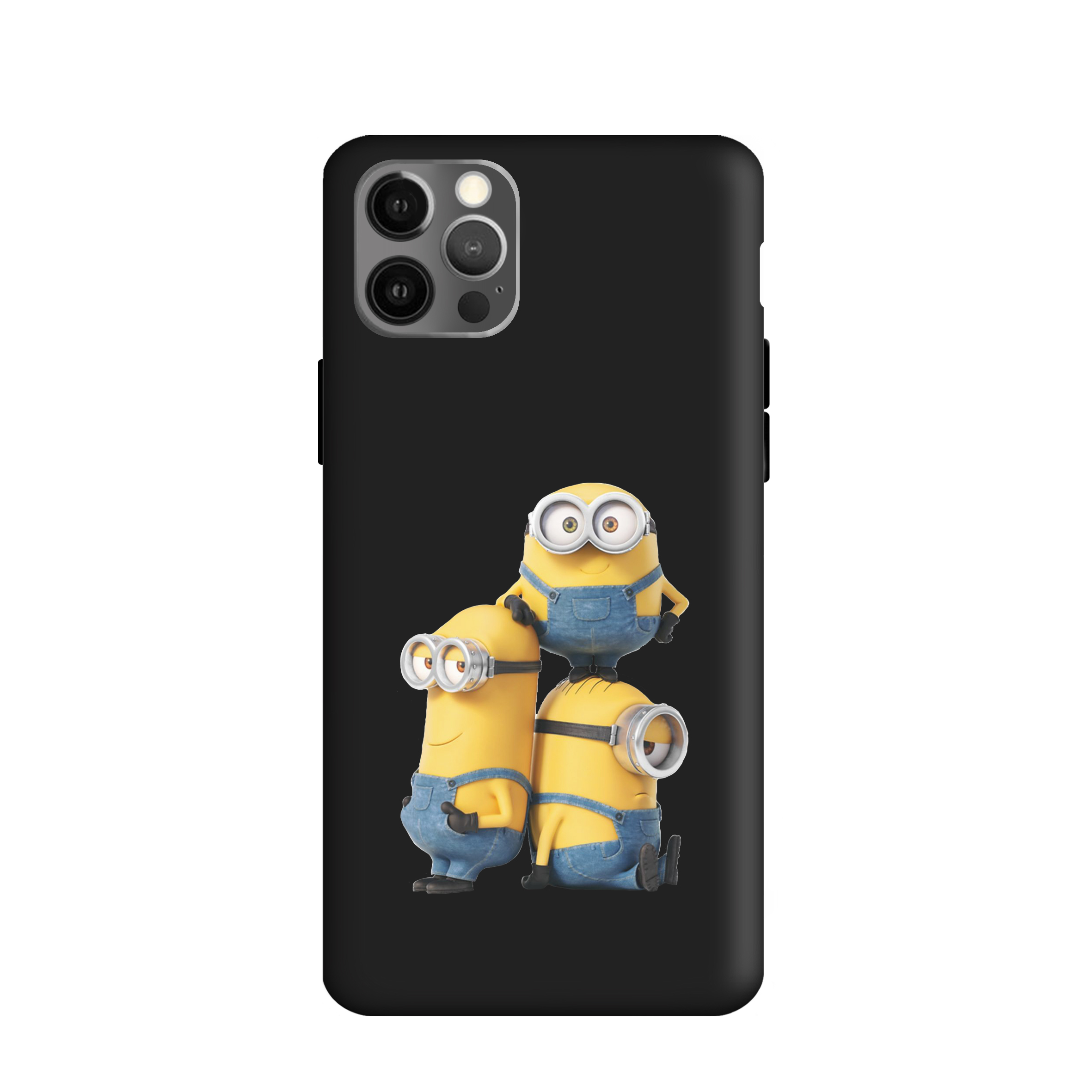 کاور طرح مینیون کد u4705 مناسب برای گوشی موبایل اپل iphone 12promax 