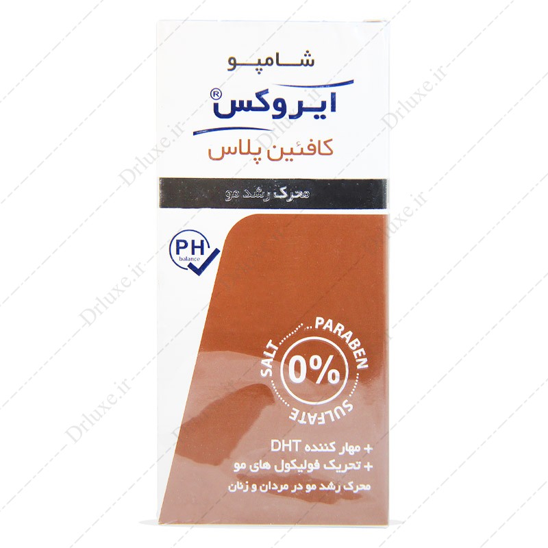 شامپو کافئین پلاس ایروکس 200 گرم
