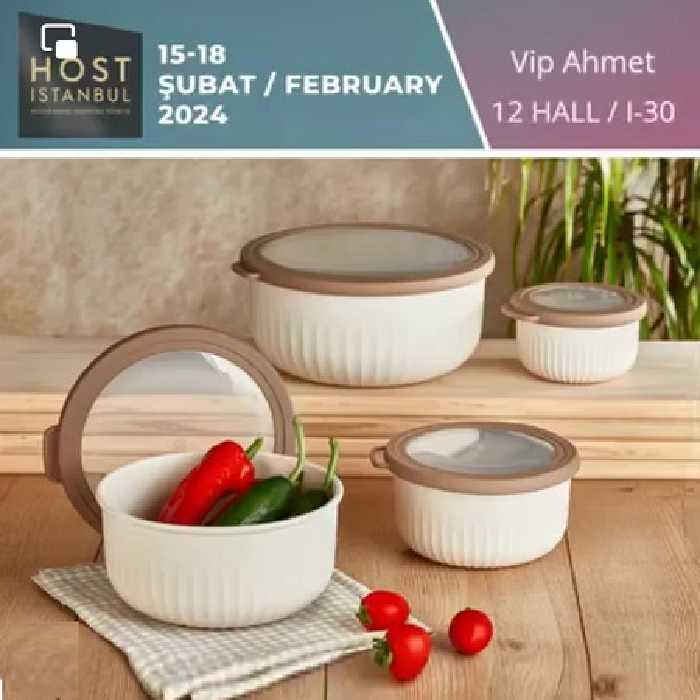 ظرف نگهداری غذا 4 تایی ترکیه vip-ahmet kumsal