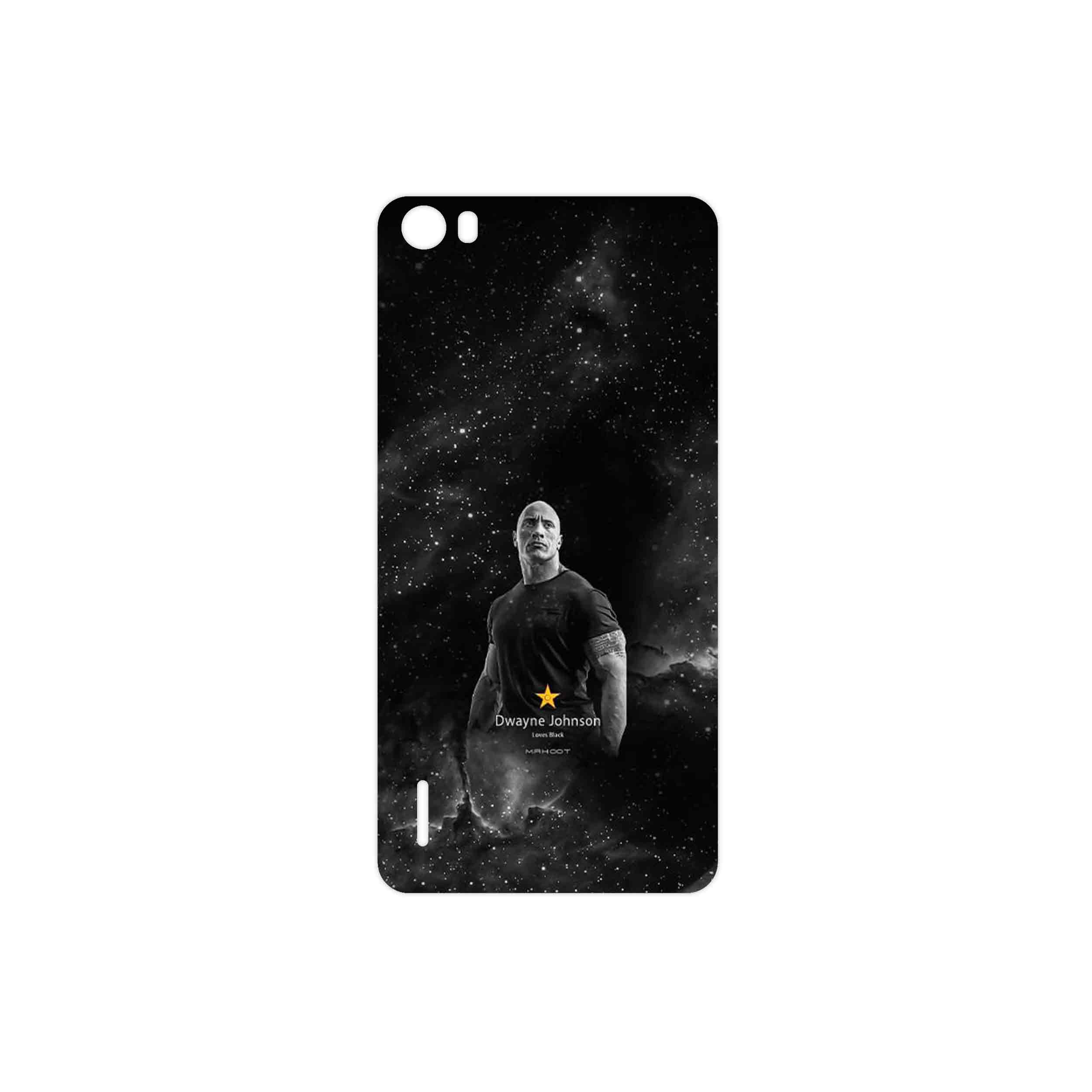 برچسب پوششی ماهوت مدل Dwayne Johnson مناسب برای گوشی موبایل آنر 6