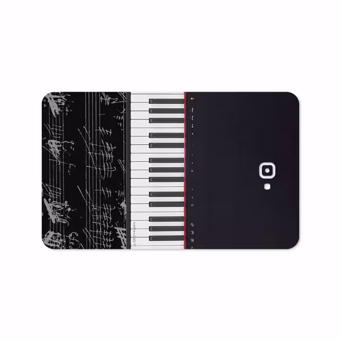 برچسب پوششی ماهوت مدل Piano-Instrument مناسب برای تبلت سامسونگ Galaxy Tab A 10.1 2016 T585