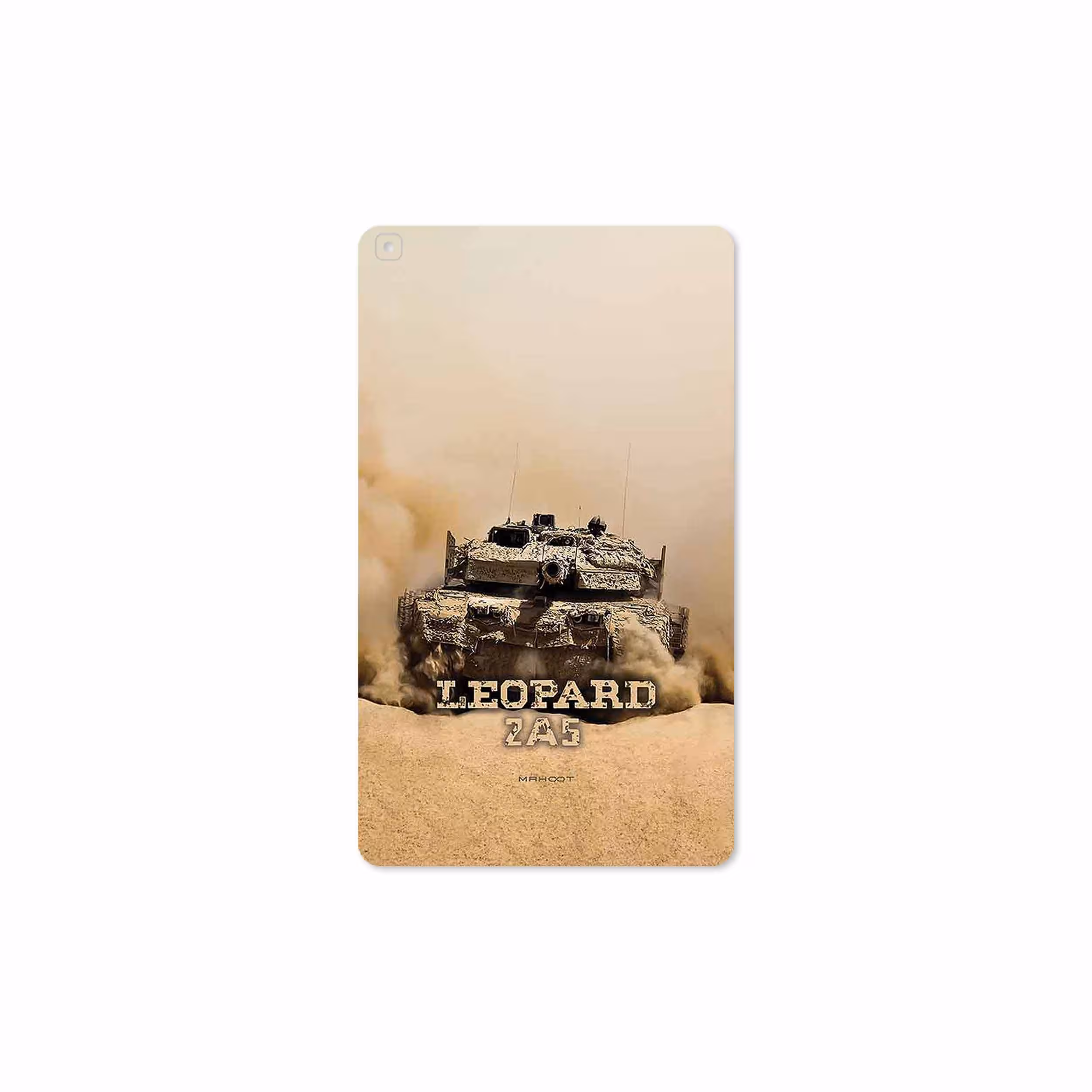 برچسب پوششی ماهوت مدل Leopard 2A5 tank مناسب برای تبلت سامسونگ Galaxy Tab A 8.0 2019 T290