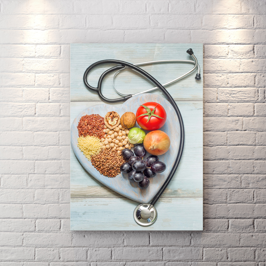 تخته شاسی طرح رژیم غذایی برا مطب دکتر تغذیه BAs-8580