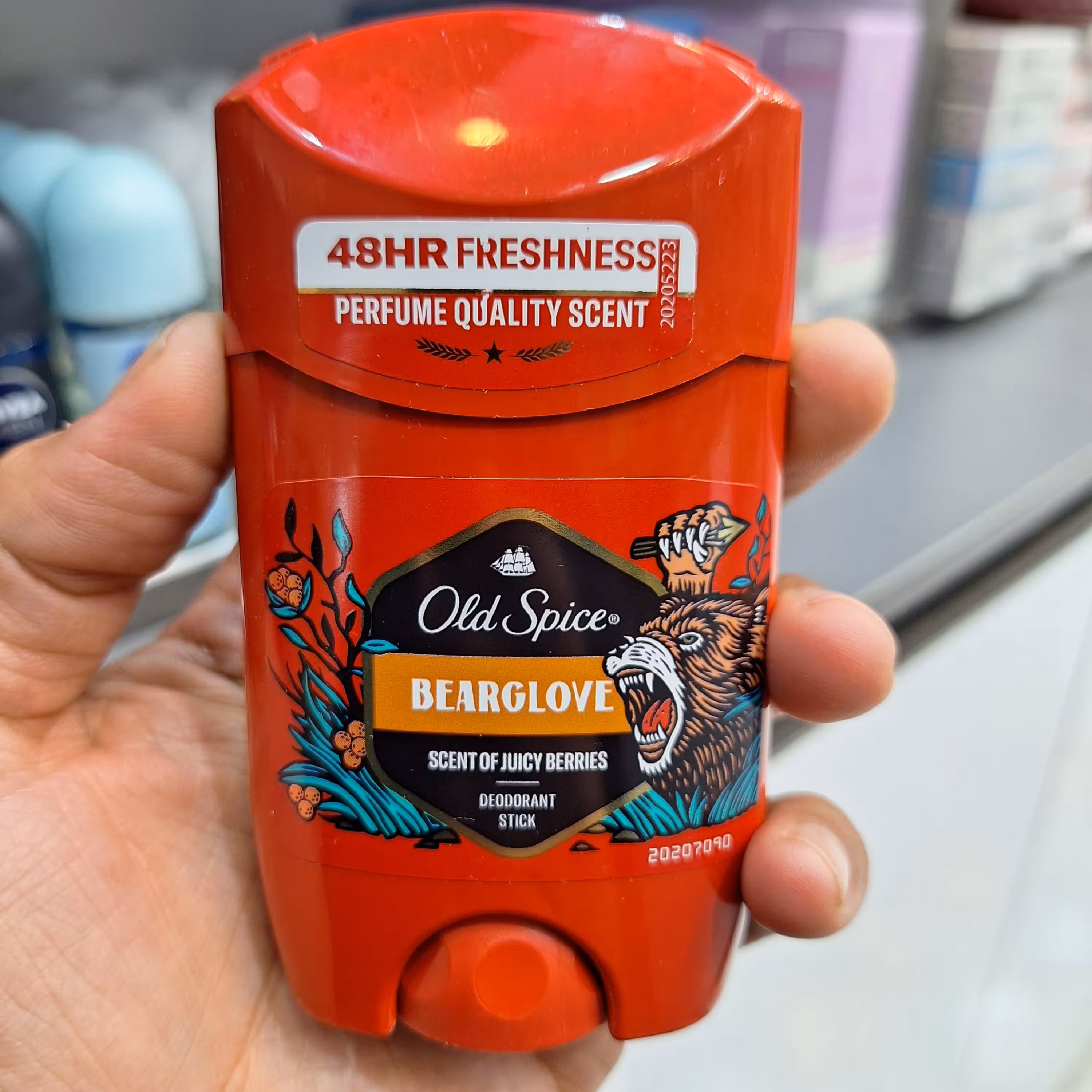 مام صابونی اولد اسپایس مدل OLD SPICE BEARGLOVE
