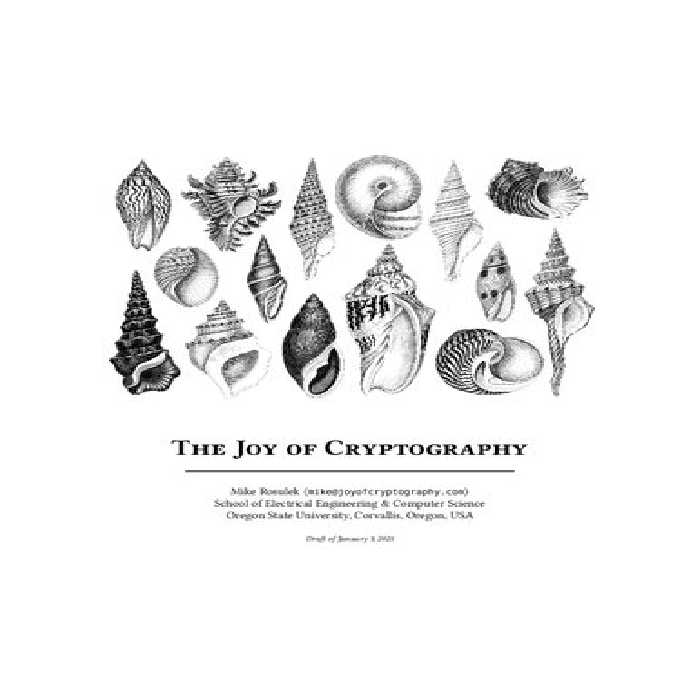 خرید و دانلود نسخه کامل کتاب The Joy of Cryptography (2021 Updated)