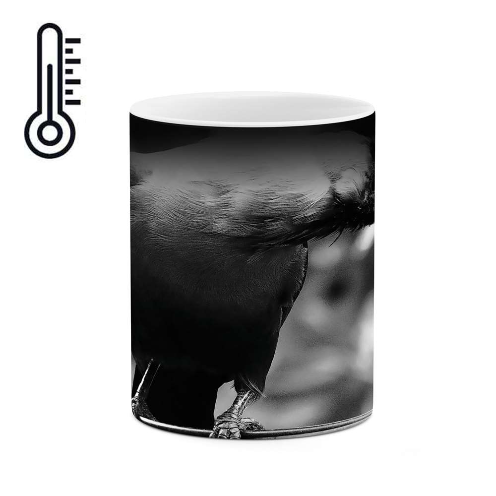 ماگ حرارتی طرح مرغ مینا مدل mgh04700