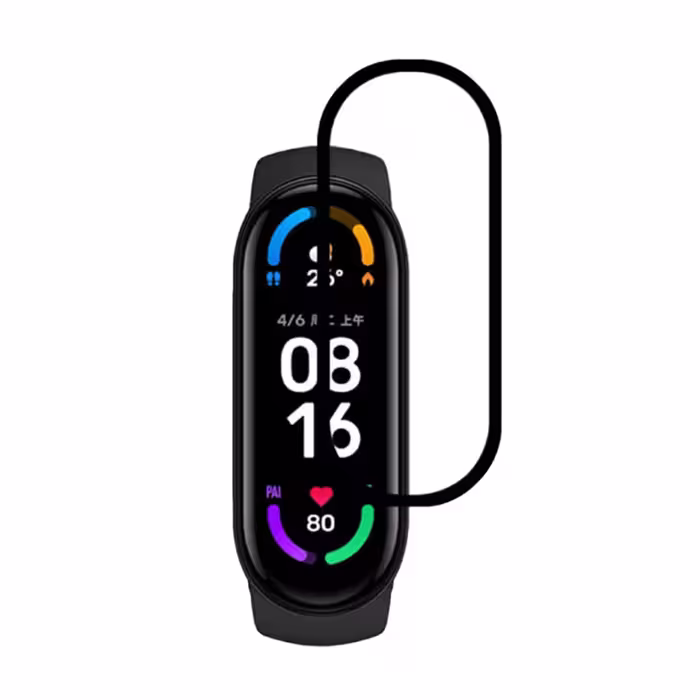 محافظ صفحه نمایش کروکودیل مدل C-PWM مناسب برای ساعت هوشمند شیائومی  Mi Band 5 
