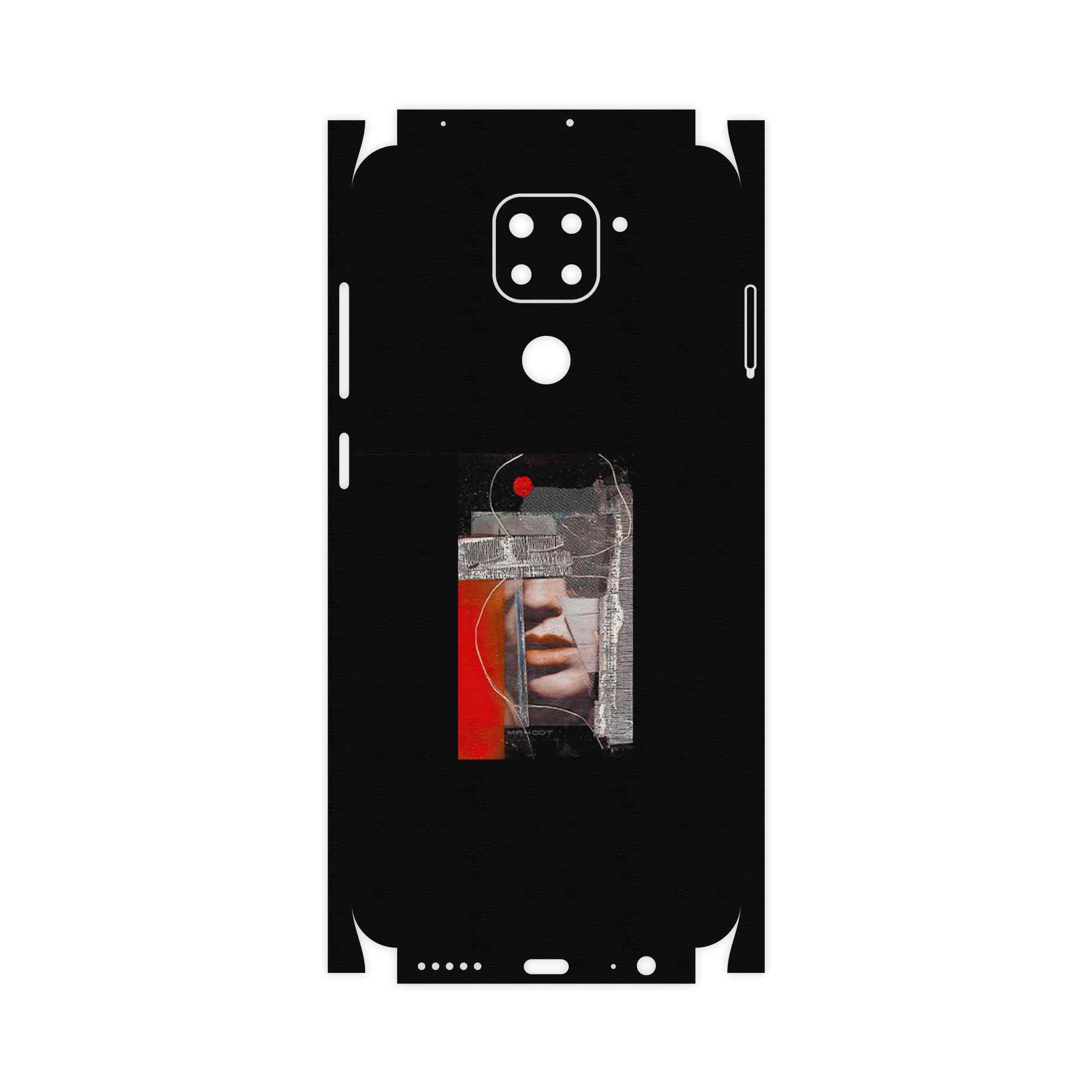 برچسب پوششی ماهوت مدل Collage of Mouth-FullSkin مناسب برای گوشی موبایل شیائومی Redmi 10X