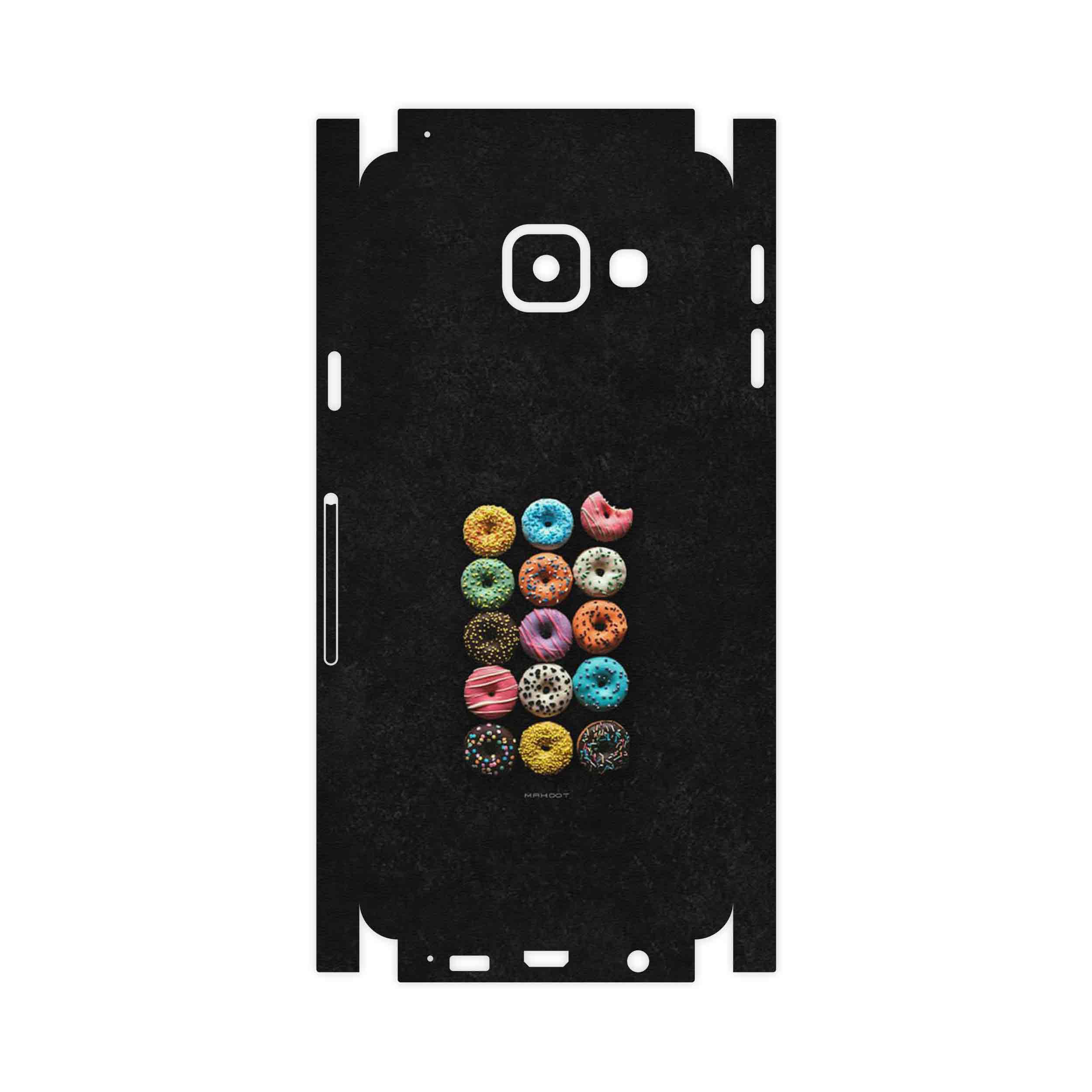 برچسب پوششی ماهوت مدل Doughnut-FullSkin مناسب برای گوشی موبایل سامسونگ Galaxy A3 2016