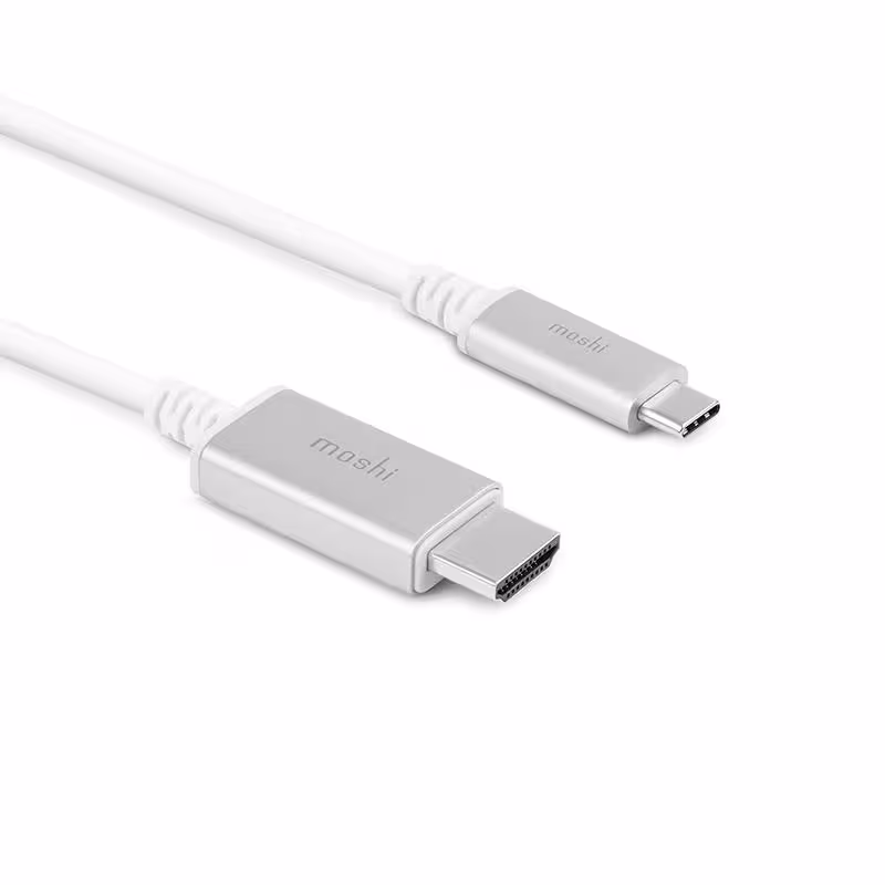 کابل تبدیل USB-C به Hdmi برند موشی مدل Moshi USB-C to HDMI Cable (2m)   ارسال فوری