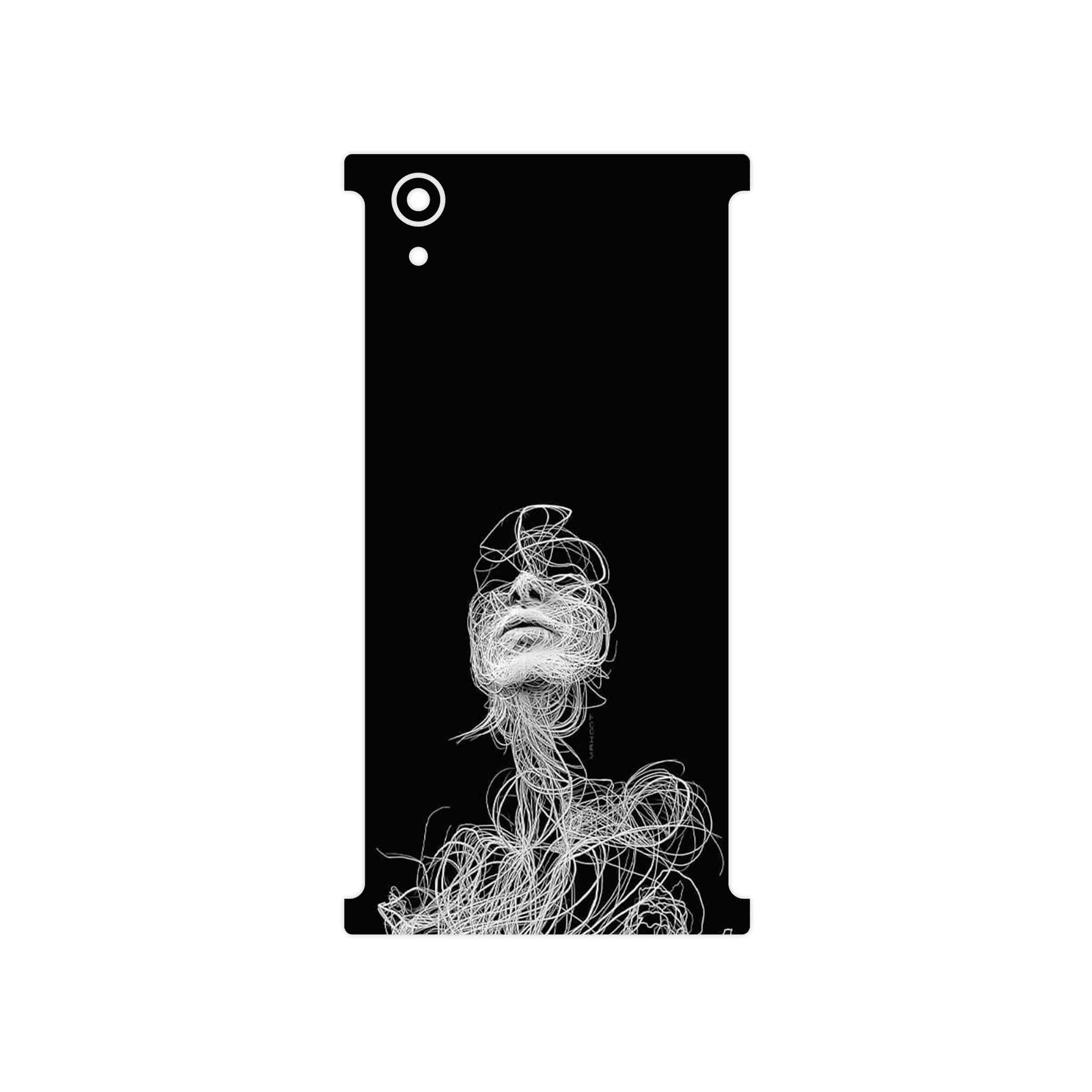 برچسب پوششی ماهوت مدل Strings Digital Art 2 مناسب برای گوشی موبایل سونی Xperia XA1 Plus