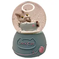 گوی موزیکال مدل پمپی Luck Cat طرح گربه شانس کد PA4329