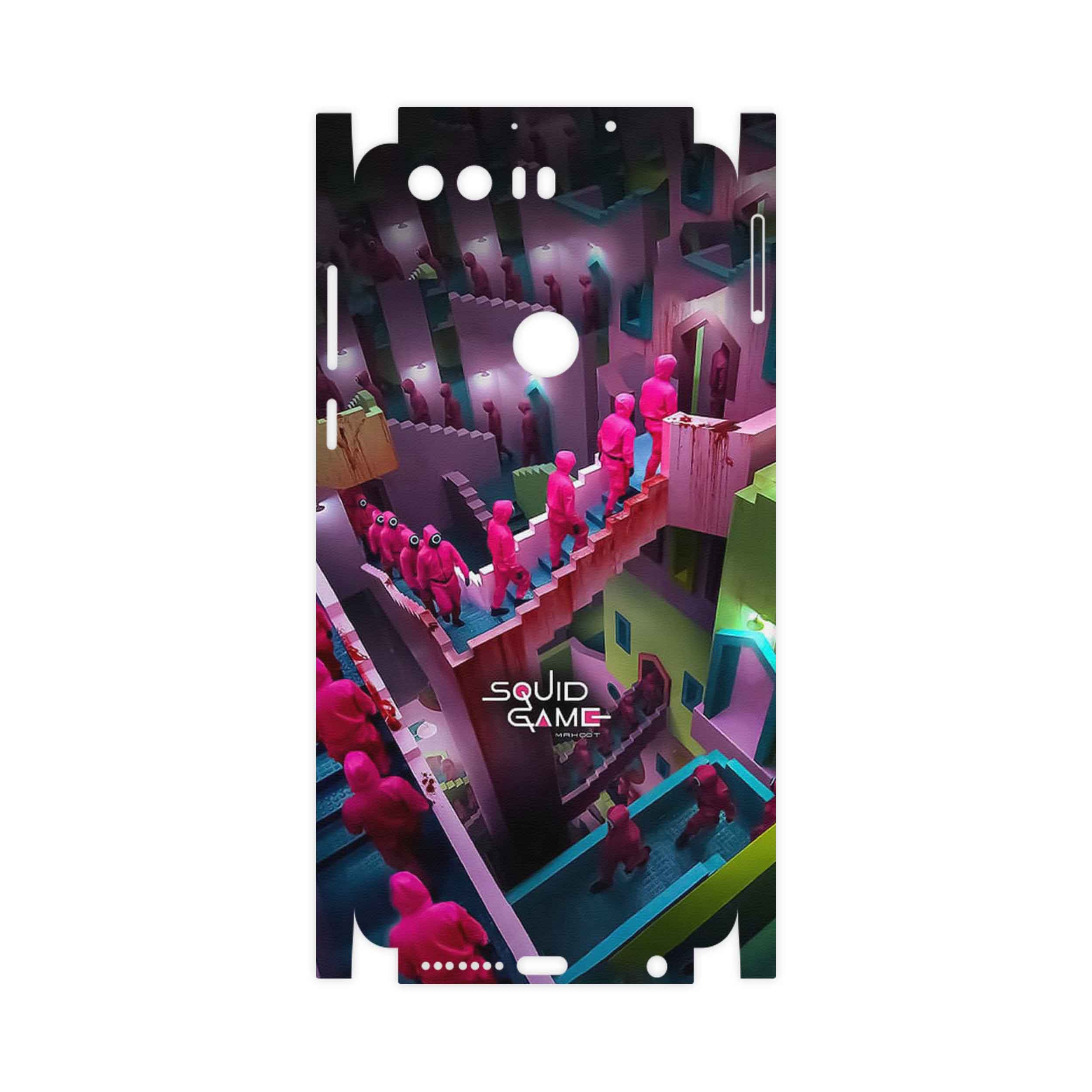 برچسب پوششی ماهوت مدل Squid Game-FullSkin مناسب برای گوشی موبایل آنر 8