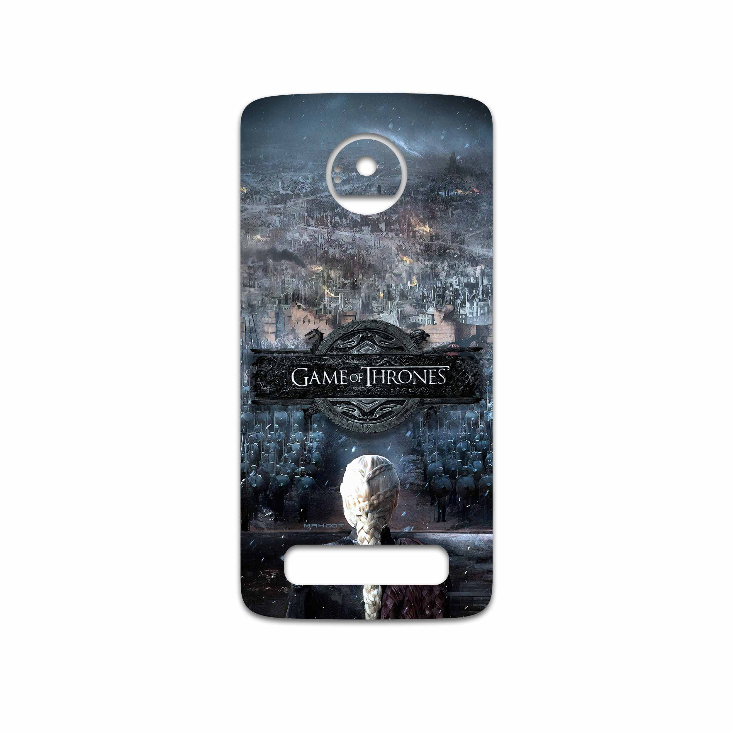 برچسب پوششی ماهوت مدل Game of Thrones مناسب برای گوشی موبایل موتورولا Moto Z