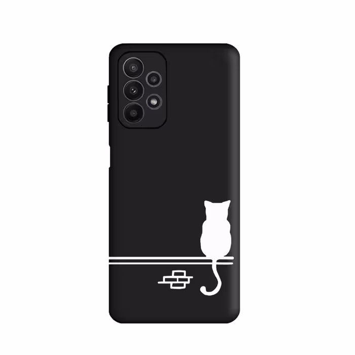 کاور طرح گربه فانتزی دخترانه کد u5777 مناسب برای گوشی موبایل سامسونگ galaxy A23  
