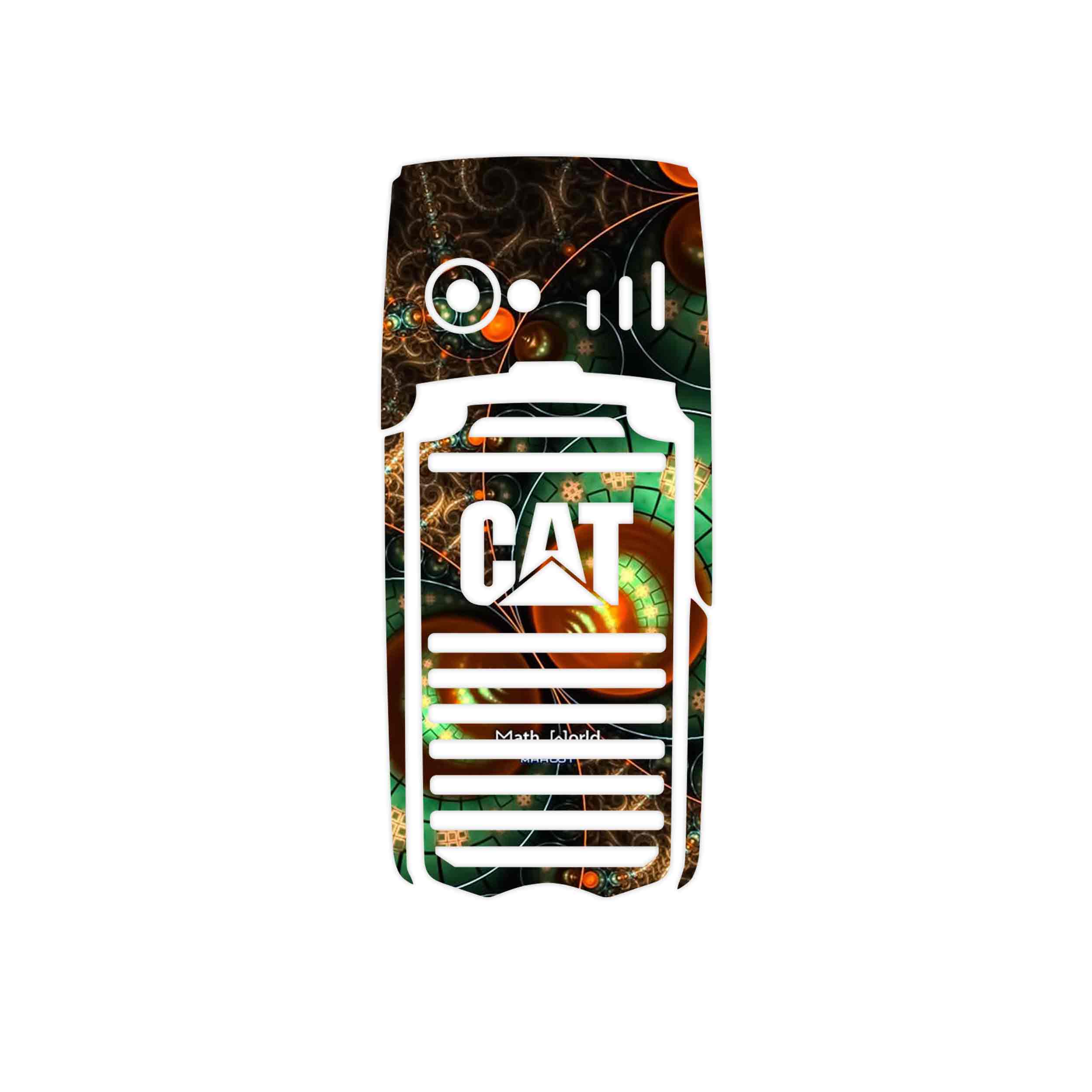 برچسب پوششی ماهوت مدل Mathematical Geometric Shape 3 مناسب برای گوشی موبایل کاترپیلار B25