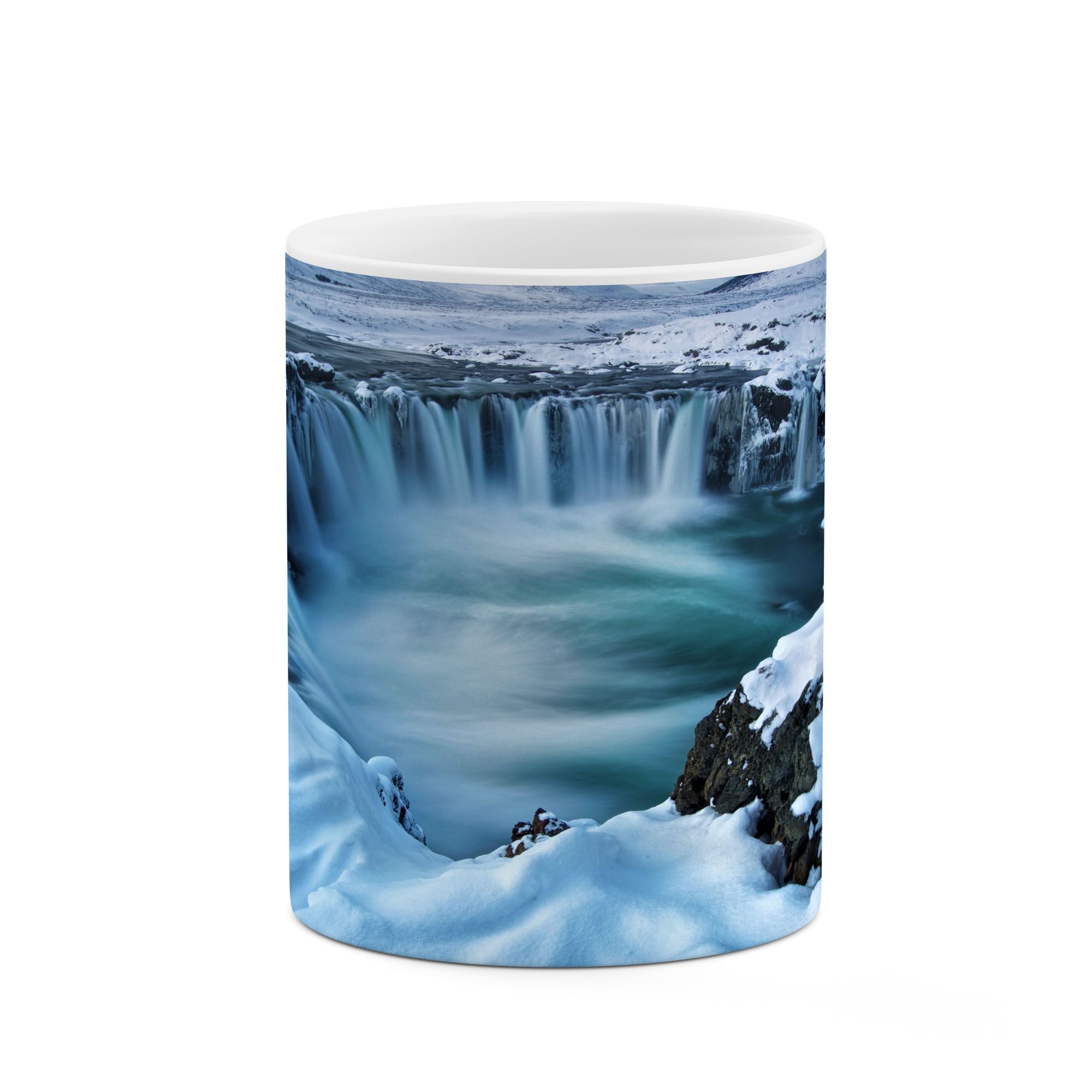 ماگ طرح منظره برفی  مدل mgp11250