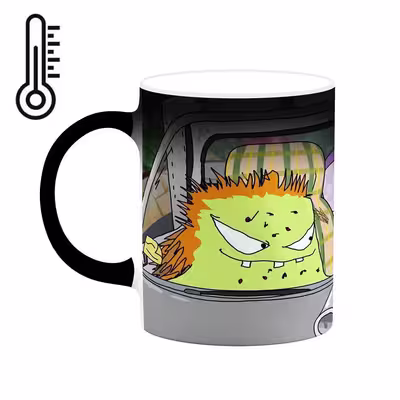 ماگ حرارتی کاکتی طرح کارتون Squidbillies مدل mgh23229