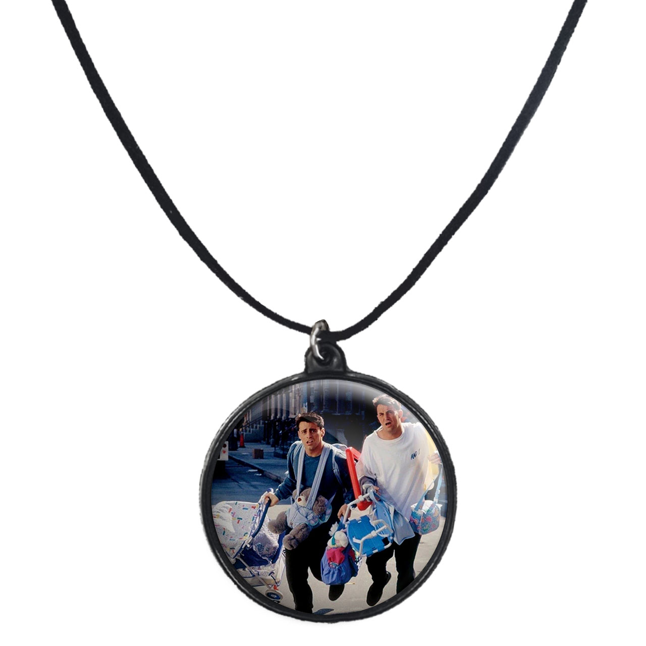 گردنبند پرمانه طرح فرندز کد pmb.18779 مدل دو طرفه