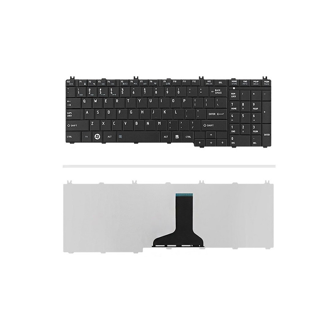 کیبورد لپتاپ توشیبا L750 (Satellite)