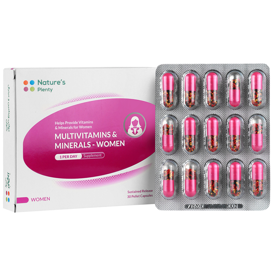 مولتی ویتامین و مینرال بانوان نیچرز پلنتی