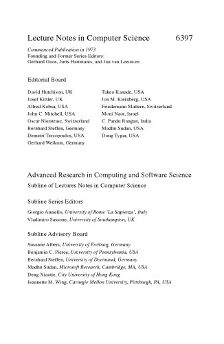 خرید و دانلود نسخه کامل کتاب Logic for Programming, Artificial Intelligence, and Reasoning: 17th International Conference, LPAR-17, Yogyakarta, Indonesia, October 10-15, 2010. Proceedings