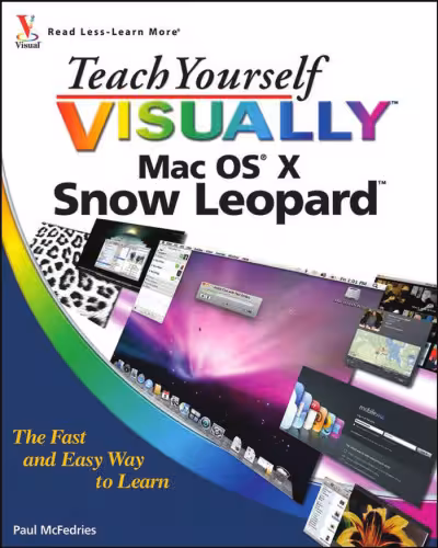 خرید و دانلود نسخه کامل کتاب Teach Yourself VISUALLY Mac OS X Snow Leopard