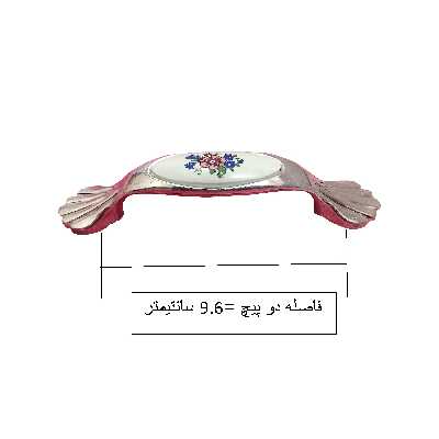 دستگیره کابینت مدل KHAN96 بسته 8 عددی