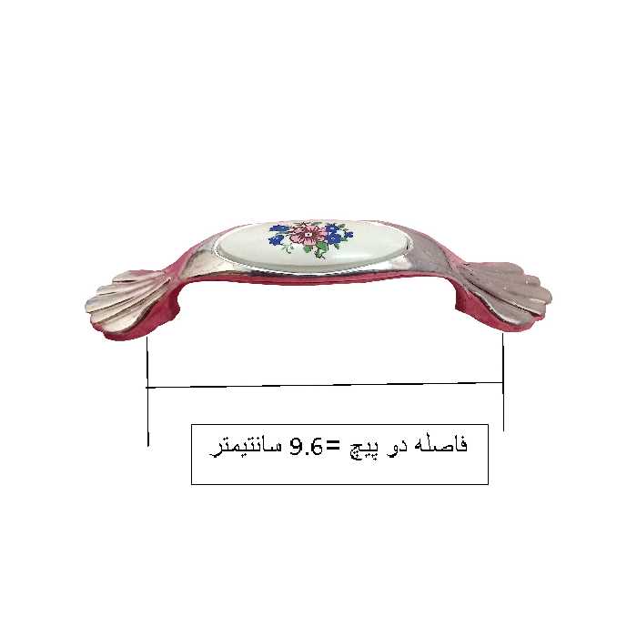 دستگیره کابینت مدل KHAN96 بسته 8 عددی