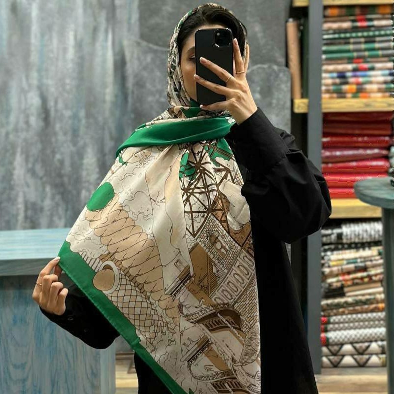 روسری نخی سبک و راحت