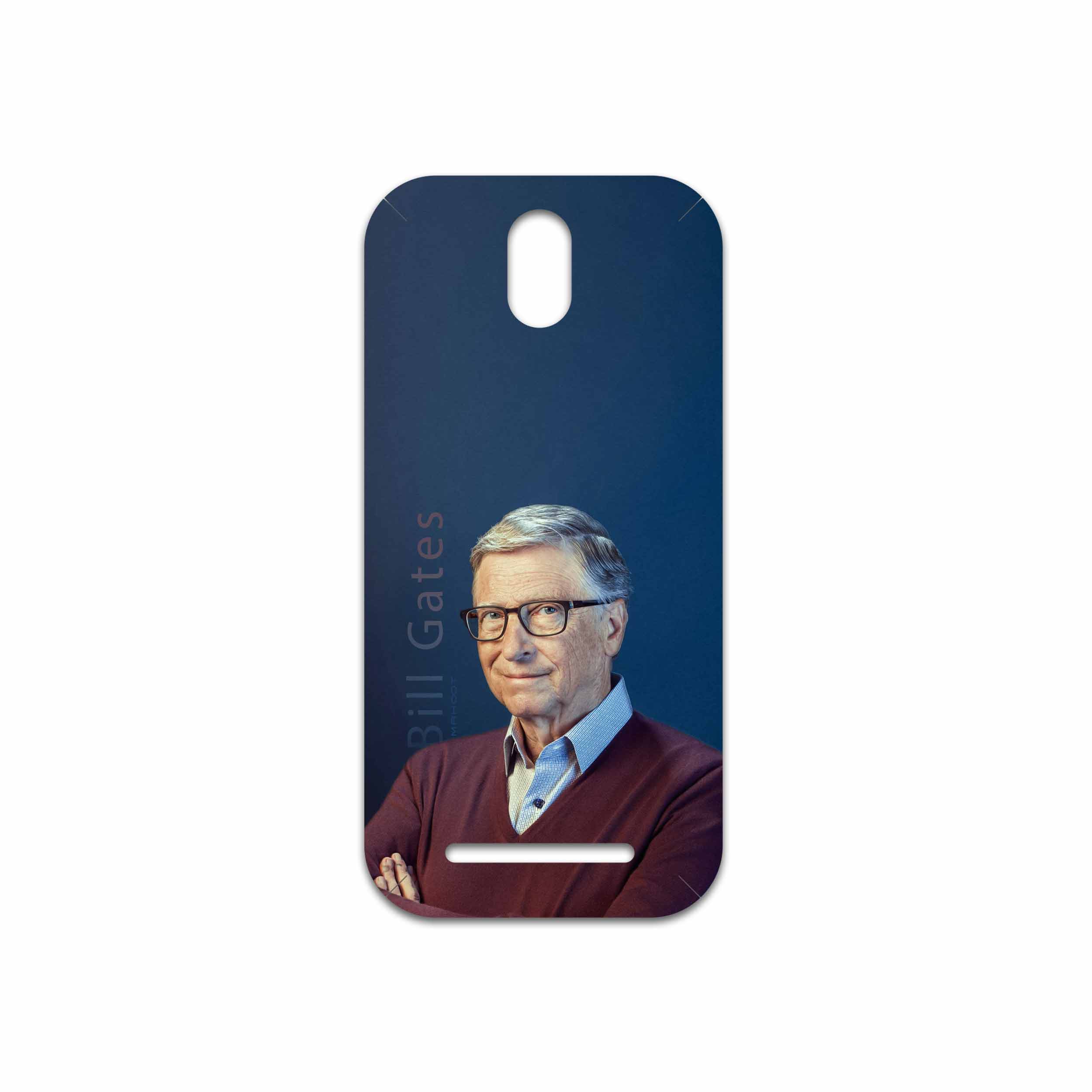 برچسب پوششی ماهوت مدل Bill Gates مناسب برای گوشی موبایل اچ تی سی Desire 500
