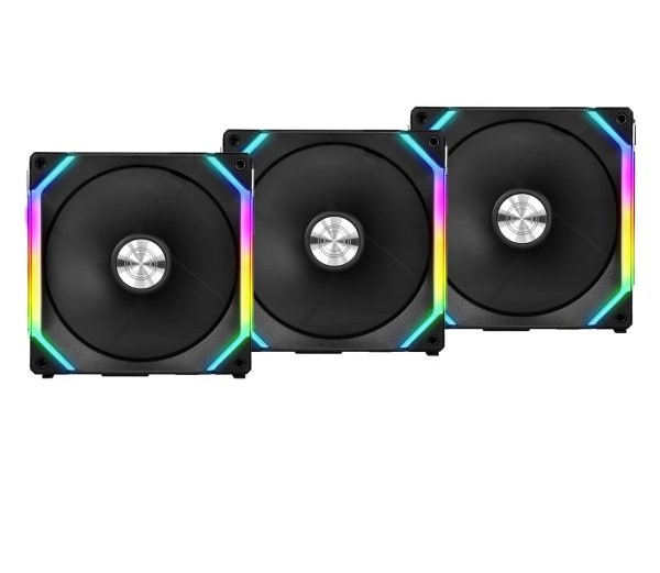 خنک کننده کیس لیان لی FAN CASE SL120 x3 BLACK